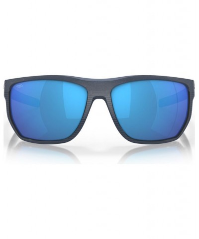 Men's Polarized Sunglasses 6S908563-ZP Midnight Blue $57.25 Mens