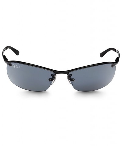 Polarized Sunglasses RB3183 BLACK SHINY/GREY POLAR $24.18 Unisex