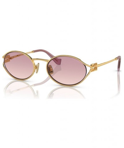 Women's Sunglasses MU 52YS Gold-Tone $140.00 Womens