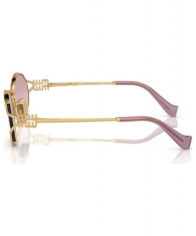 Women's Sunglasses MU 52YS Gold-Tone $140.00 Womens