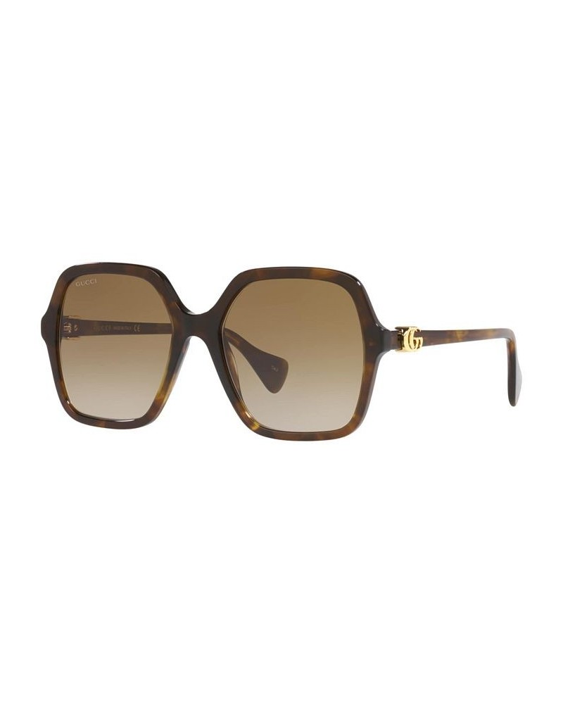 Women's Sunglasses GG1072S 56 Brown $78.30 Womens