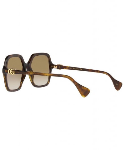 Women's Sunglasses GG1072S 56 Brown $78.30 Womens