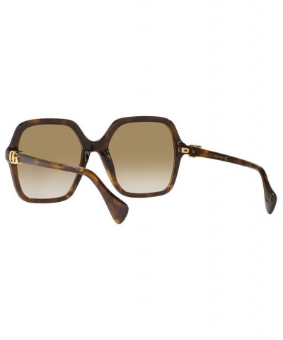 Women's Sunglasses GG1072S 56 Brown $78.30 Womens