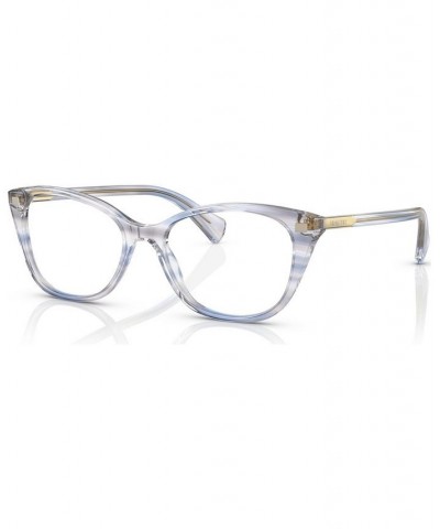 Women's Pillow Eyeglasses RA714651-O Blue $21.59 Womens