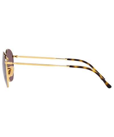 Unisex Polarized Low Bridge Fit Sunglasses Rob 56 Gold-Tone $61.77 Unisex