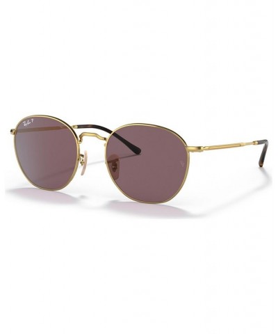 Unisex Polarized Low Bridge Fit Sunglasses Rob 56 Gold-Tone $61.77 Unisex