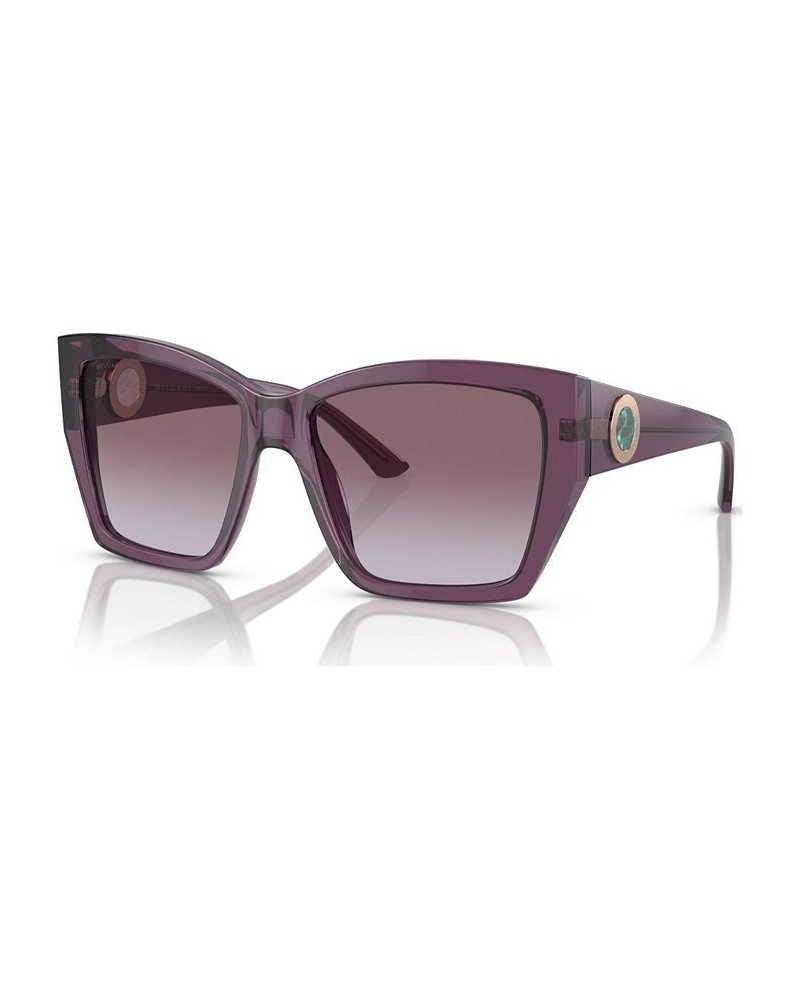 Women's Sunglasses BV8260 Transparent Amethyst $144.24 Womens