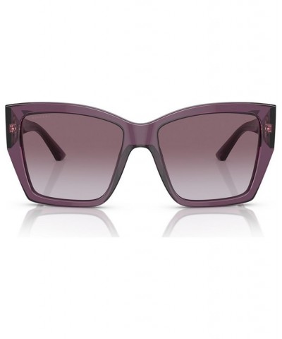 Women's Sunglasses BV8260 Transparent Amethyst $144.24 Womens