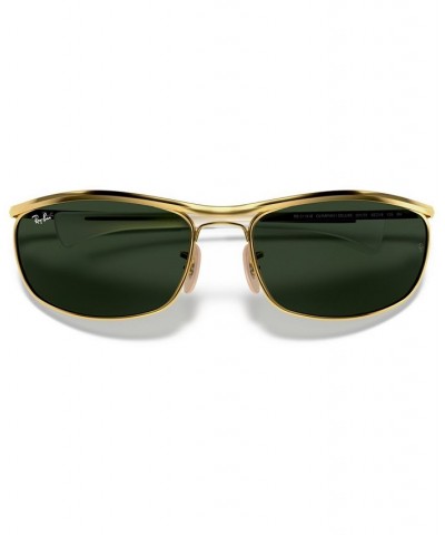 Unisex Sunglasses RB3119M 62 OLYMPIAN I DELUXE Gold - Green $19.14 Unisex