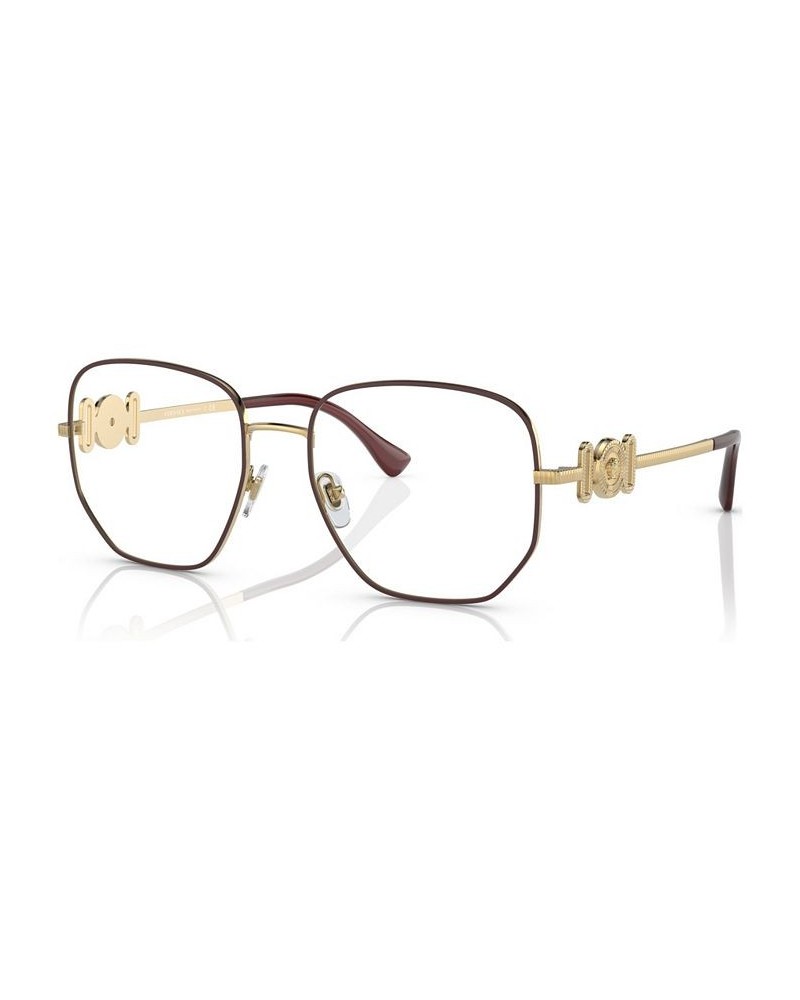 Women's Irregular Eyeglasses VE1283 Gold-Tone $43.40 Womens