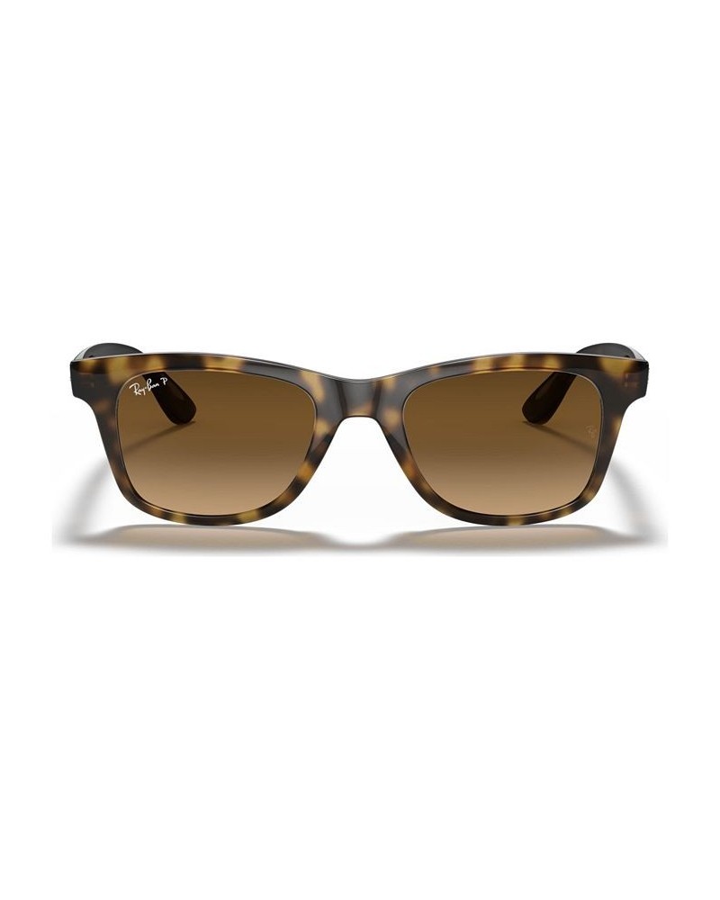 Polarized Sunglasses RB464050-YP SHINY HAVANA/GRADIENT BROWN POLAR $56.28 Unisex