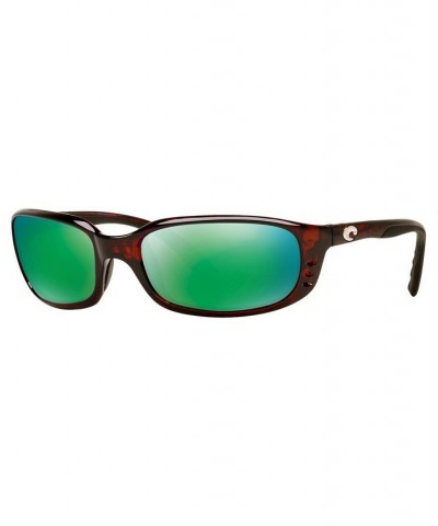 Polarized Sunglasses BRINEP BLACK MATTE/ BLUE POLAR $57.64 Unisex