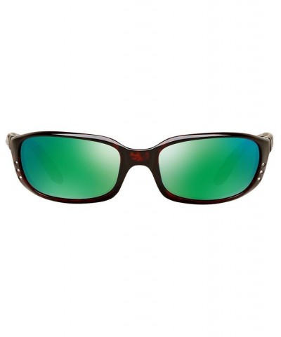 Polarized Sunglasses BRINEP BLACK MATTE/ BLUE POLAR $57.64 Unisex