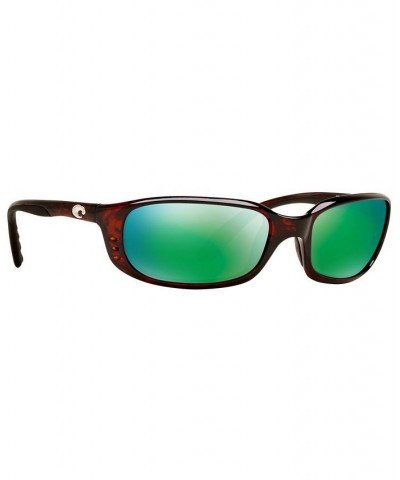 Polarized Sunglasses BRINEP BLACK MATTE/ BLUE POLAR $57.64 Unisex