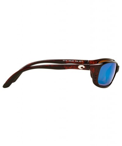 Polarized Sunglasses BRINEP BLACK MATTE/ BLUE POLAR $57.64 Unisex