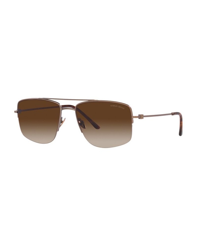 Men's Sunglasses AR6137 57 Matte Bronze $47.85 Mens