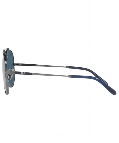 Unisex Polarized Sunglasses Aviator II Titanium 58 Gunmetal $51.04 Unisex