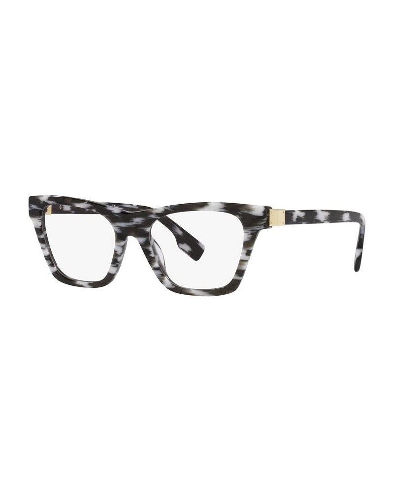 BE2355 ARLO Women's Square Eyeglasses White/Black $60.99 Womens