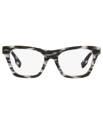 BE2355 ARLO Women's Square Eyeglasses White/Black $60.99 Womens