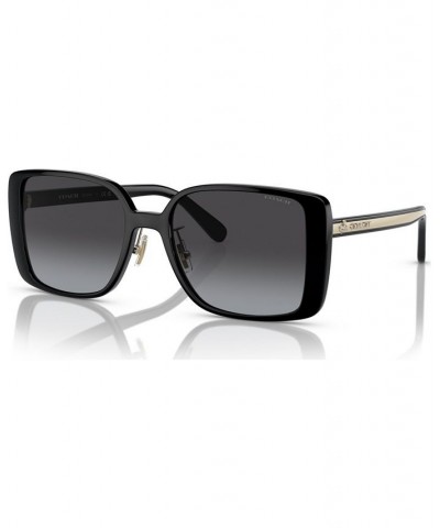 Women's Sunglasses 0HC8375 Black $25.50 Womens
