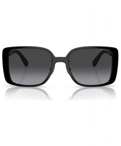 Women's Sunglasses 0HC8375 Black $25.50 Womens