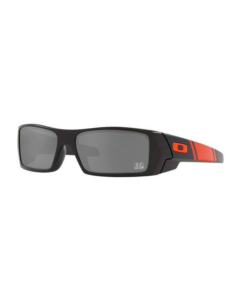 NFL Collection Men's Sunglasses Cincinnati Bengals OO9014 60 GASCAN Cin Matte Black $25.60 Mens