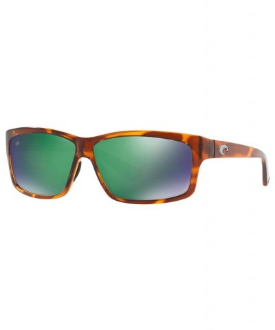 Polarized Sunglasses CUT POLARIZED 61 TORTOISE LIGHT/ GREEN MIRROR POLAR $27.61 Unisex