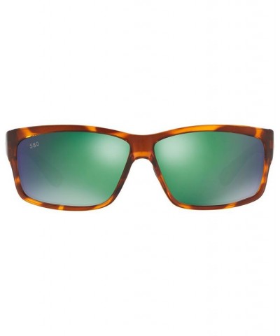 Polarized Sunglasses CUT POLARIZED 61 TORTOISE LIGHT/ GREEN MIRROR POLAR $27.61 Unisex