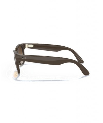 Stories Meteor Smart Glasses Shiny Brown $44.85 Unisex