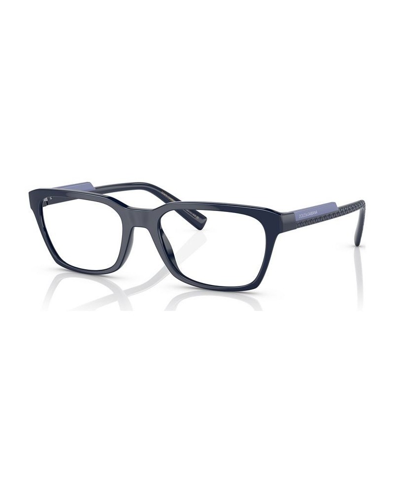 Dolce & Gabbana Men's Rectangle Eyeglasses DG508853-O Matte Black $54.34 Mens