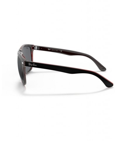 Sunglasses RB4147 BLACK/MIRROR RED/GREY $21.14 Unisex