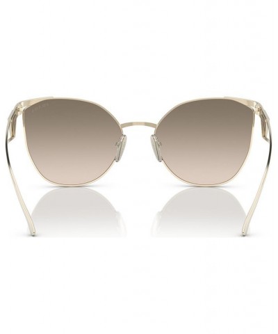 Women's Sunglasses PR 50ZS59-Y Pale Gold-Tone $145.87 Womens