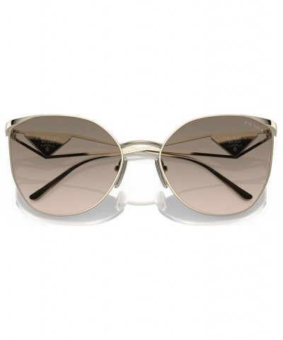 Women's Sunglasses PR 50ZS59-Y Pale Gold-Tone $145.87 Womens