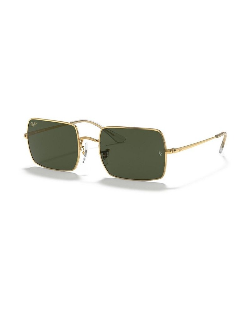 RECTANGLE Sunglasses RB1969 54 LEGEND GOLD/GREEN $32.60 Unisex