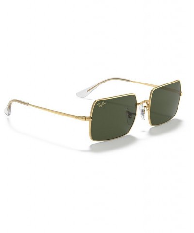 RECTANGLE Sunglasses RB1969 54 LEGEND GOLD/GREEN $32.60 Unisex