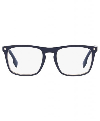 BE2340 Men's Square Eyeglasses Blue $74.48 Mens