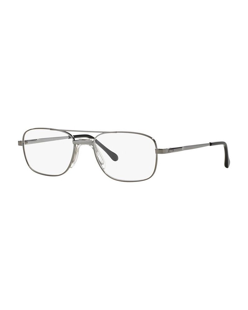 SF2268 Men's Square Eyeglasses Gunmetal $25.30 Mens