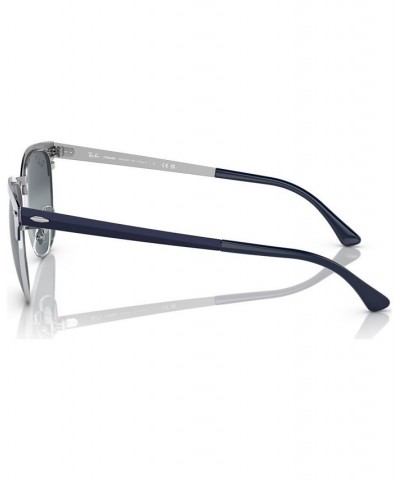 Unisex Polarized Sunglasses RB371651-ZP Silver-Tone on Blue $28.49 Unisex