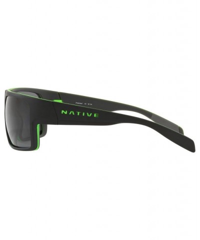 Native Men's Polarized Sunglasses XD9010 62 MATTE BLACK/GRANITE/BLACK/GREY $16.52 Mens