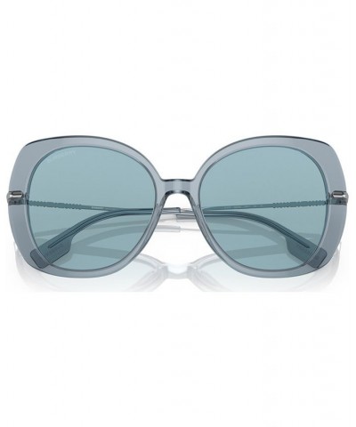 Women's Eugenie Sunglasses BE437455-X Azure $56.20 Womens