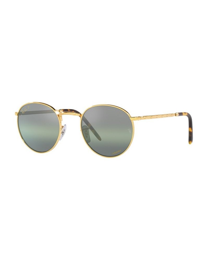 Unisex Polarized Sunglasses RB3637 NEW ROUND 50 Legend Gold-Tone $37.20 Unisex