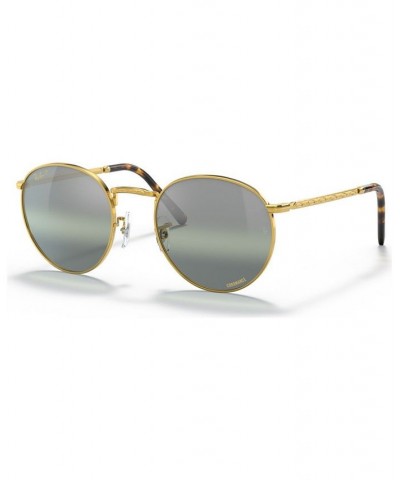 Unisex Polarized Sunglasses RB3637 NEW ROUND 50 Legend Gold-Tone $37.20 Unisex