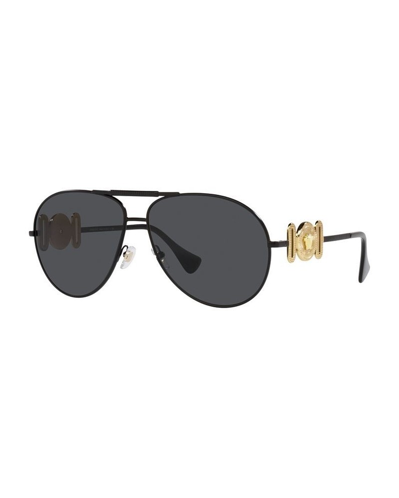 Unisex Sunglasses VE2249 65 Matte Black $100.05 Unisex