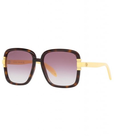 Women's Sunglasses GG1066S 59 Gold-Tone/Brown $82.65 Womens