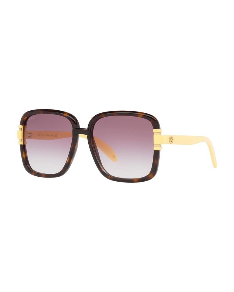 Women's Sunglasses GG1066S 59 Gold-Tone/Brown $82.65 Womens