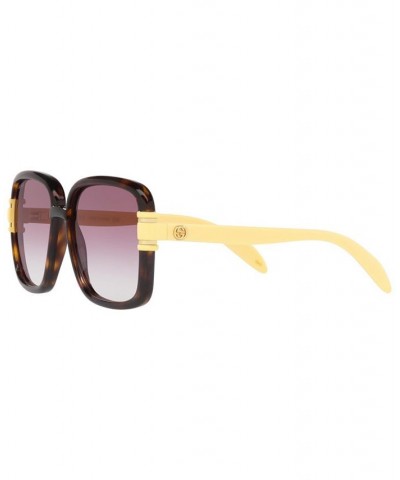 Women's Sunglasses GG1066S 59 Gold-Tone/Brown $82.65 Womens