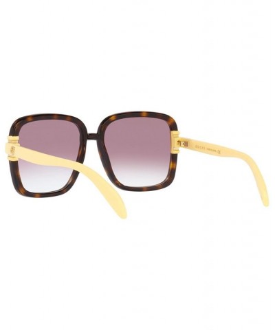 Women's Sunglasses GG1066S 59 Gold-Tone/Brown $82.65 Womens