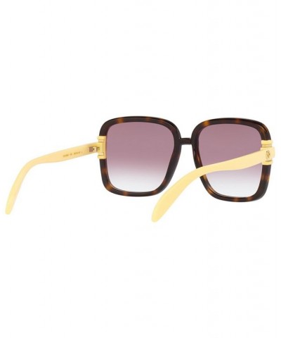 Women's Sunglasses GG1066S 59 Gold-Tone/Brown $82.65 Womens