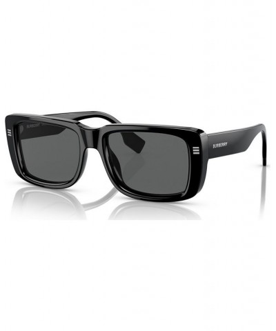 Men's Jarvis Sunglasses BE4376U55-X Dark Gray $53.39 Mens