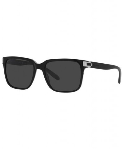 Men's Polarized Sunglasses BV7036 56 Black $98.99 Mens